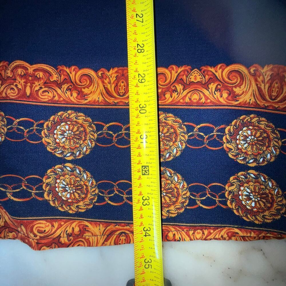 VINTAGE Beulah Style Leopard Shirt dress with pockets size L - Picture 11 of 13